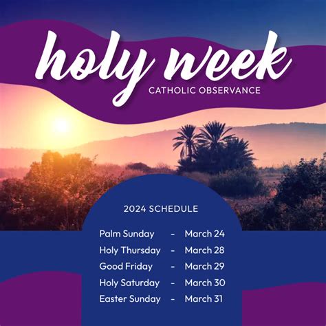 LIST: Bank schedule Holy Week 2024 .